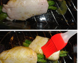 Foto del paso 6 de la receta: Rollitos rellenos de pavo, con miel y mostaza