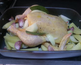 Foto del paso 6 de la receta: Pollo asado con verduras