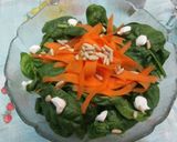 Foto del paso 2 de la receta: Ensalada de espinaca y plátano
