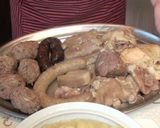 A picture of step 9 of Catalan Stew (Escudella i Carn d'Olla).