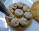 Foto del paso 7 de la receta: Mousse de castaña con galleta salada y nata con chocolate