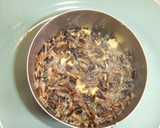 Foto del paso 4 de la receta: Pastel de arroz salvaje con garbanzos al pimentón de La Vera