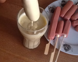 Foto del paso 2 de la receta: Brocheta de salchichas rebozadas