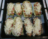 Foto del paso 6 de la receta: Berenjenas y calabacines rellenos de pechuga de pavo