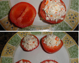 Foto del paso 4 de la receta: Tomates rellenos de queso fresco y surimi