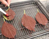 Foto del paso 4 de la receta: Adornos de chocolate para tartas