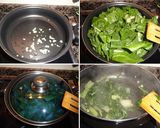 Foto del paso 1 de la receta: Acelgas con garbanzos y huevo a la plancha