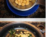 Foto del paso 2 de la receta: Acelgas con garbanzos y huevo a la plancha