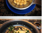Foto del paso 2 de la receta: Acelgas con garbanzos y huevo a la plancha