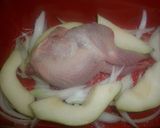 Foto del paso 1 de la receta: Codornices con peras al aceto balsámico