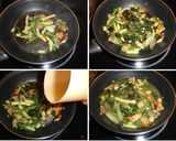 Foto del paso 2 de la receta: Crema de verduras salteadas con garbanzos en gelatina