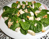Foto del paso 2 de la receta: Ensalada de espinacas con peras y pollo