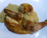 Foto del paso 7 de la receta: Pollos picantones asados con manzana