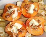 Foto del paso 3 de la receta: Caquis asados con arándanos al moscatel
