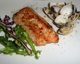 Foto del paso 5 de la receta: Suprema de salmón con almejas