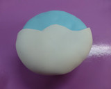 Foto del paso 1 de la receta: Cupcake de muñeco de nieve y pino