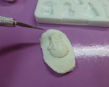 Foto del paso 3 de la receta: Cupcake de muñeco de nieve y pino
