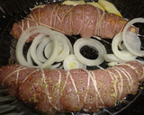 Foto del paso 3 de la receta: Pavo relleno de jamón y queso