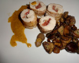 Foto del paso 9 de la receta: Pavo relleno de jamón y queso