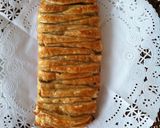 Foto del paso 6 de la receta: Trenza de hojaldre rellena de compota de manzana, nueces y pasas