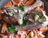 Foto del paso 5 de la receta: Muslos de pavo al aroma de coñac y orégano