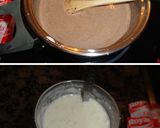 Foto del paso 2 de la receta: Mousse de chocolate sin huevo con frambuesas y trufa