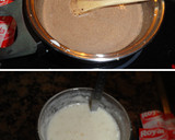 Foto del paso 2 de la receta: Mousse de chocolate sin huevo con frambuesas y trufa