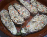 Foto del paso 5 de la receta: Berenjenas gratinadas con verduras y surimi