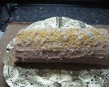 A picture of step 4 of Seafood Swiss Roll.
