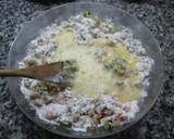 Foto del paso 3 de la receta: Muffins de verduras con jamón y queso
