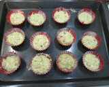 Foto del paso 4 de la receta: Muffins de verduras con jamón y queso