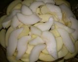 Foto del paso 1 de la receta: Tarta de manzana y pera en microondas