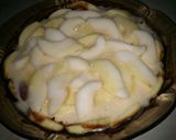 Foto del paso 2 de la receta: Tarta de manzana y pera en microondas