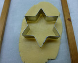 Foto del paso 8 de la receta: Galletas estrellas de chocolate y vainilla