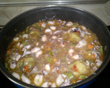 Foto del paso 1 de la receta: Arroz con calamarcito y verduras