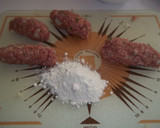 Foto del paso 3 de la receta: Rollitos de carne picada con salsa de almendras