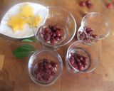 Foto del paso 5 de la receta: Crema navideña de mango y frutos rojos al aroma de tyrni