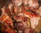 Foto del paso 3 de la receta: Conejo con tallarines en salsa de almendras