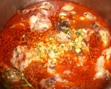 Foto del paso 4 de la receta: Conejo con tallarines en salsa de almendras