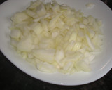 Foto del paso 3 de la receta: Macarrones con jamón y cebolla