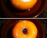 Foto del paso 2 de la receta: Caqui asado al moscatel con sorbete de limón