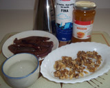 Foto del paso 1 de la receta: Hígado de ternera con nueces y mermelada