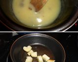Foto del paso 2 de la receta: Crema de champiñones y setas con pan frito