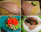 Foto del paso 2 de la receta: Rollitos de pollo rellenos de espinacas