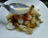 Foto del paso 8 de la receta: Sepia con berberechos, mejillones y navajas con fondo marino