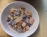 Foto del paso 3 de la receta: Pastel festivo de chocolate y frutas apto para diabéticos