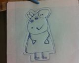 Foto del paso 4 de la receta Galletas Peppa Pig