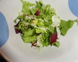 Foto del paso 1 de la receta: Ensalada con queso de cabra y nueces al Pedro Ximénez