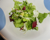 Foto del paso 1 de la receta: Ensalada con queso de cabra y nueces al Pedro Ximénez