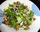 Foto del paso 2 de la receta: Ensalada con queso de cabra y nueces al Pedro Ximénez